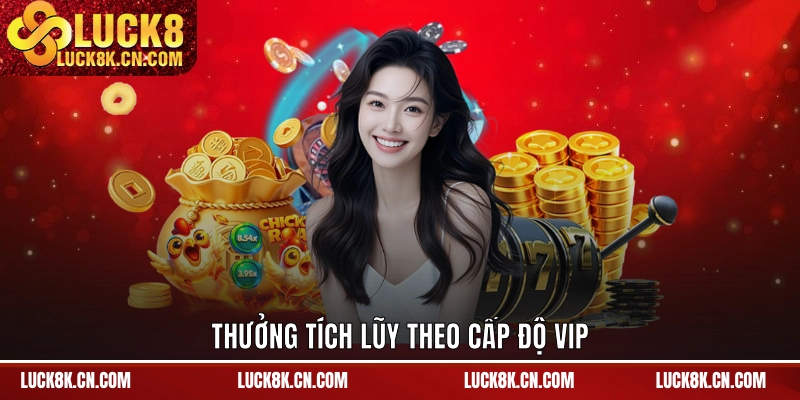 Thưởng tích lũy theo cấp độ VIP